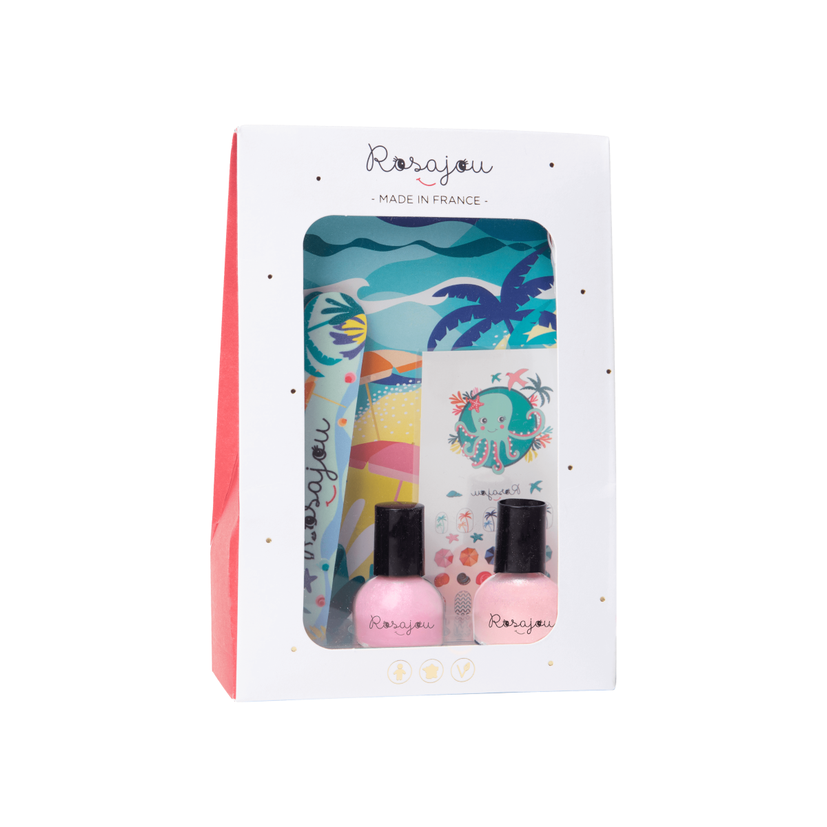 Ballerine-Flamingo Nail Polish Set