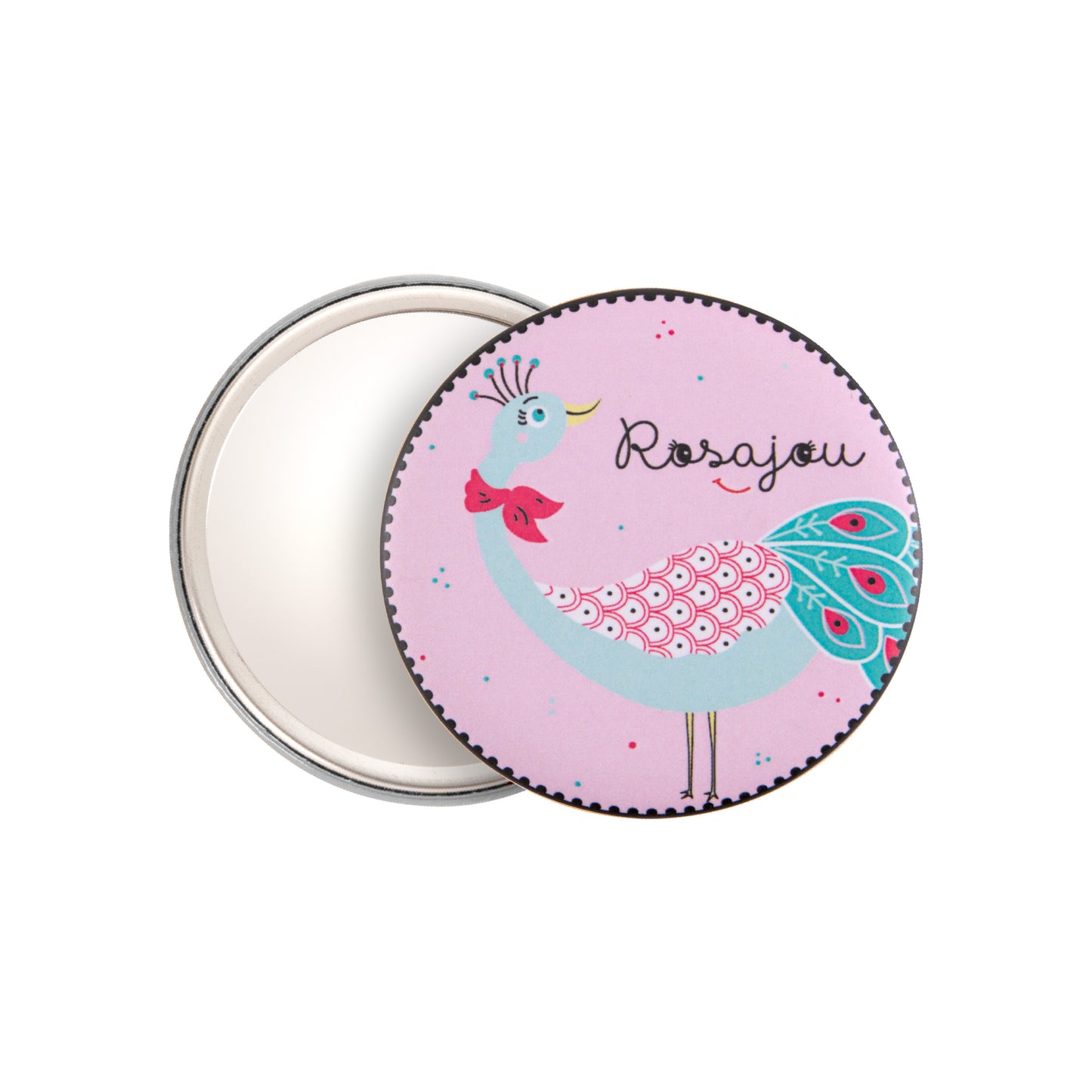 Pocket Mirror Peacok