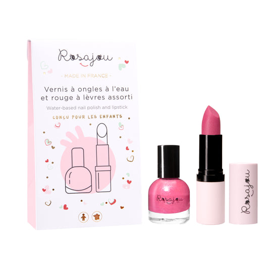 Vegan Duo Nail Polish & Lipstick Rubis Set